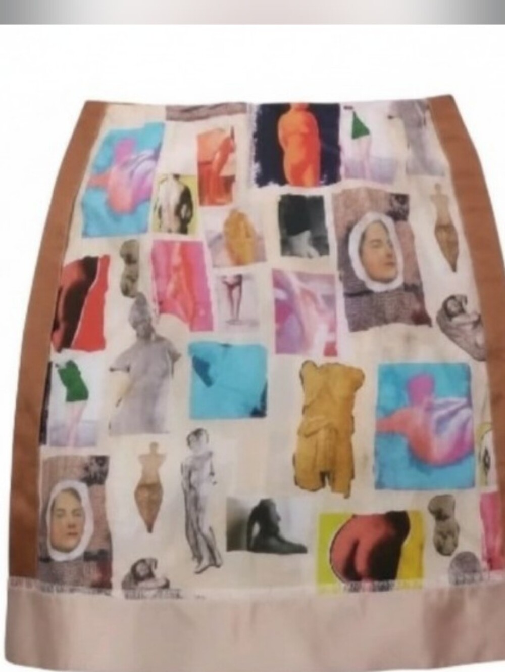Marni Art Collage Print Mini Skirt Women's Size 44